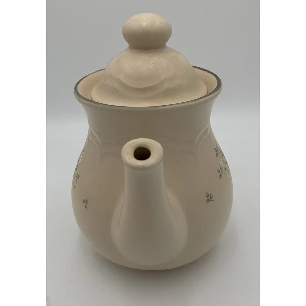 Remembrance by Pfaltzgraff 48 OZ. BEVERAGE SERVER ,Creamer & Sugar Bowl No Lid